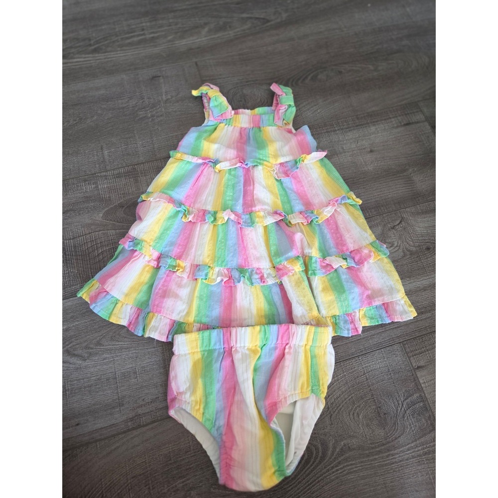 Rare editions baby girl dress 6-12 mos